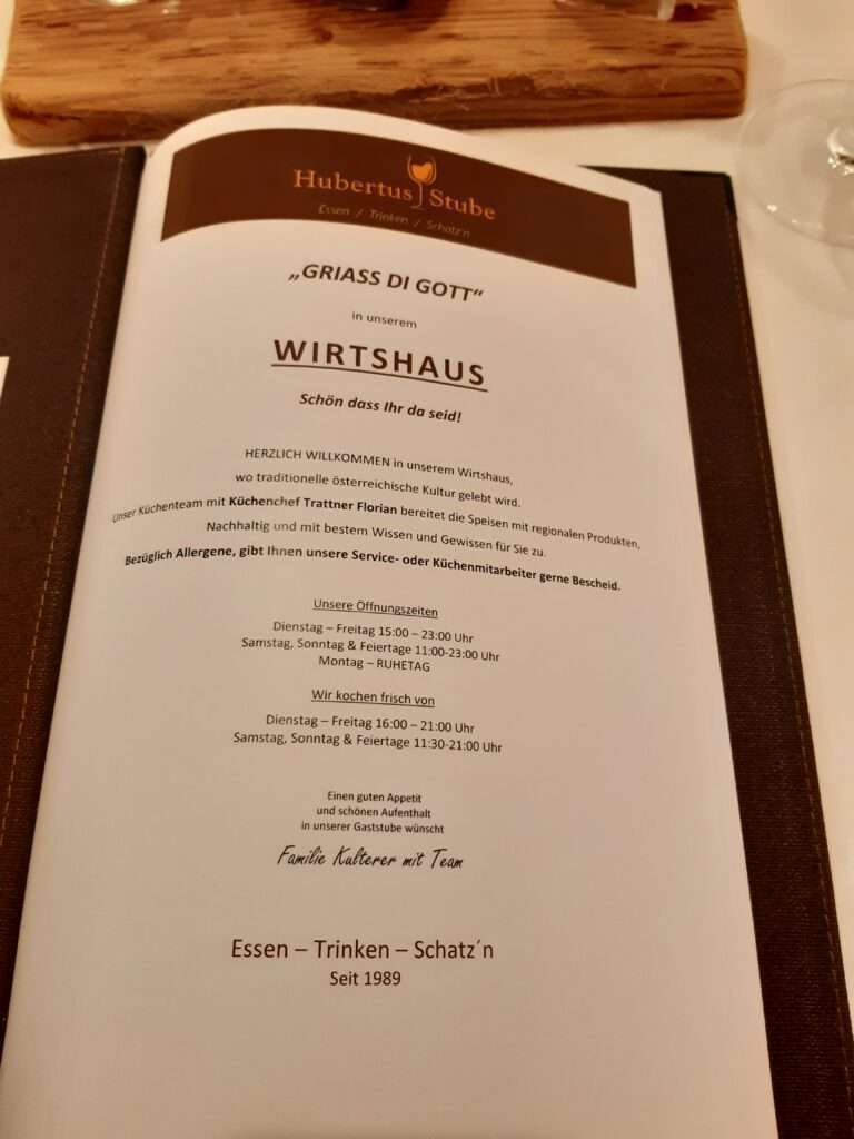 Hubertus Stube in St. Johann im Pongau